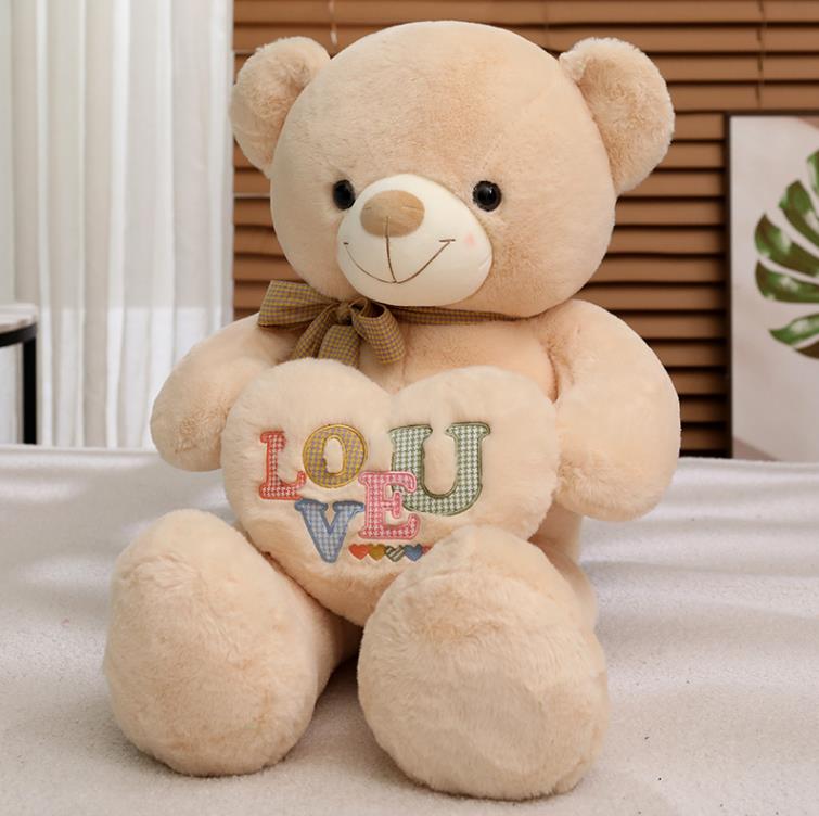 Custom Giant Size Teddy Bear Plush Toy I Love You Bear Stuffed Toys Pillow For Girlfriend 9