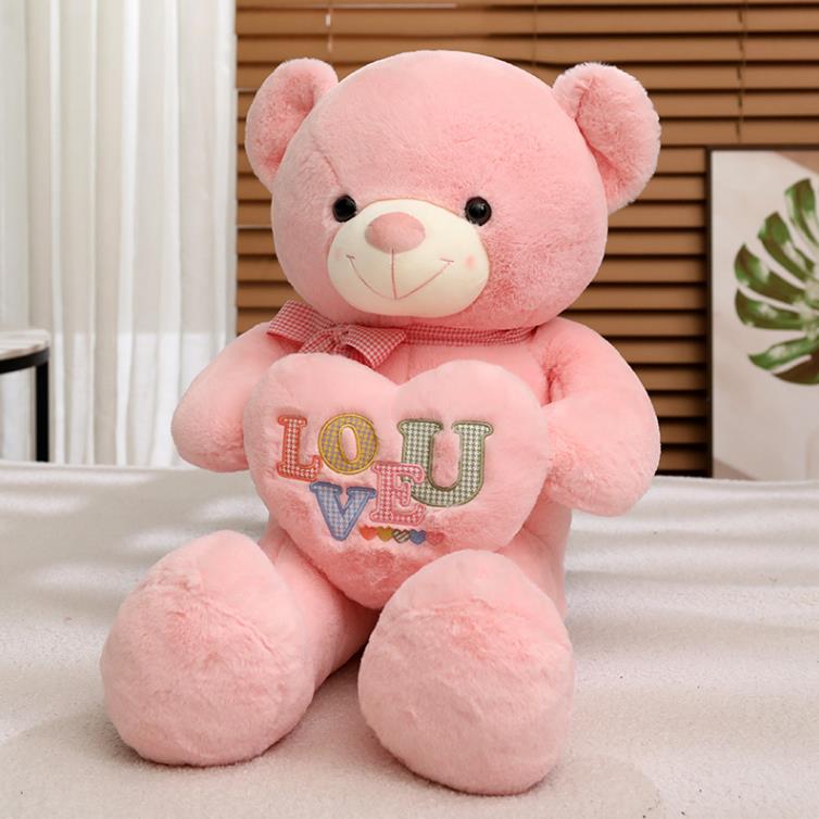 Custom Giant Size Teddy Bear Plush Toy I Love You Bear Stuffed Toys Pillow For Girlfriend 10