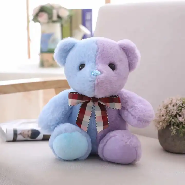 Wholesale Colorful Teddy Bear Plush Toys Stuffed Animals Plush Bear Gift 6