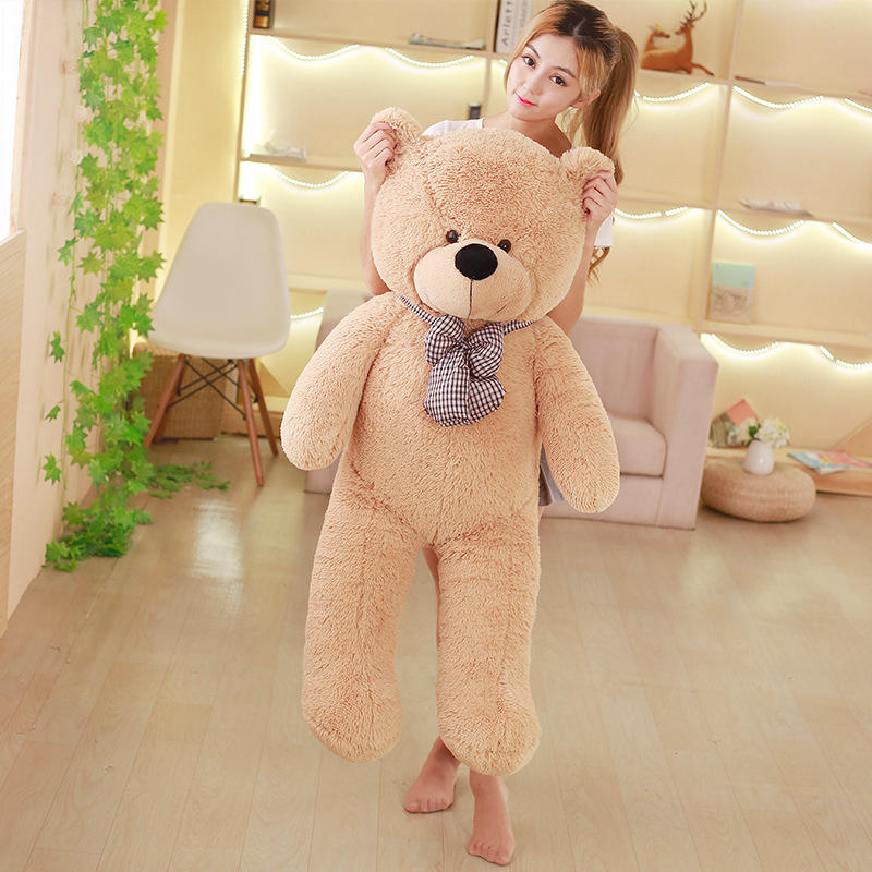 Wholesale Classic Brown Plush Teddy Bear Toys from China 60cm Fluffy Giant Teddy 10