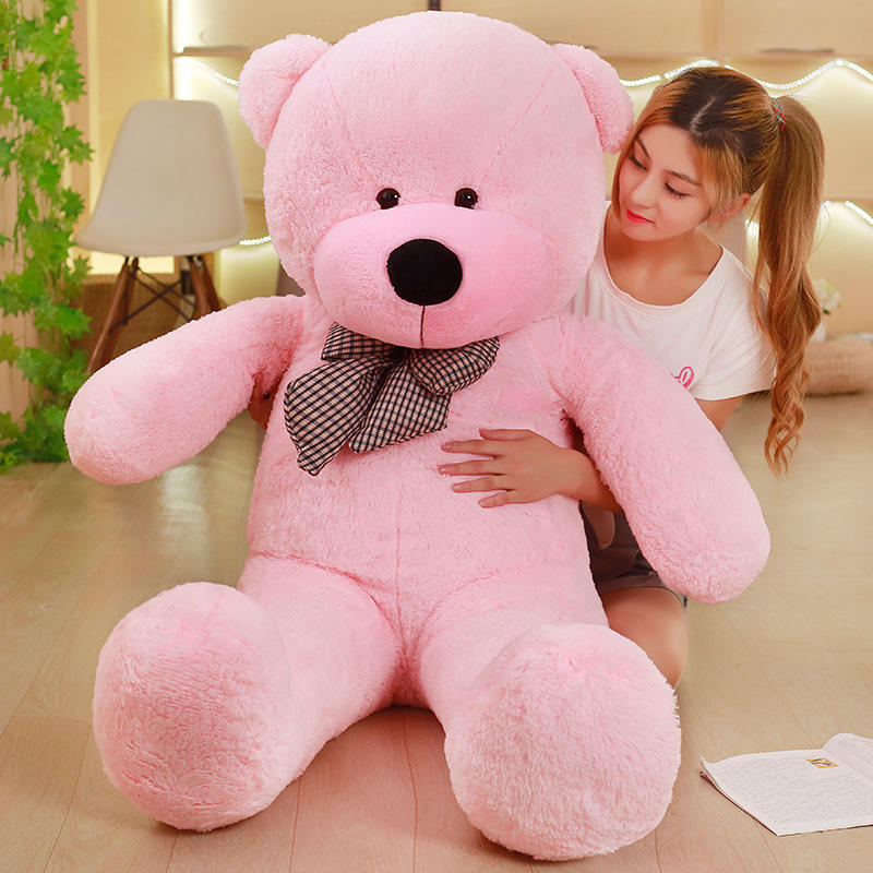 Wholesale Classic Brown Plush Teddy Bear Toys from China 60cm Fluffy Giant Teddy 14