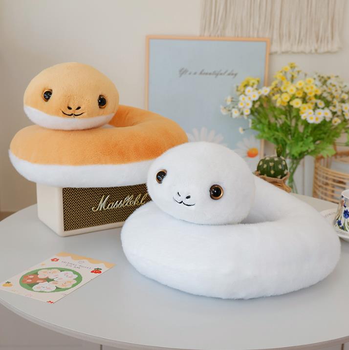 The snake Coupe Snake Stuffed Animal Super Soft Cartoon Plush Toy Snake Doll for Home Decoration 9