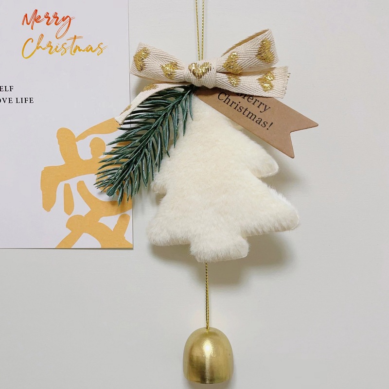 Christmas Decorations for Doors Custom Christmas Plush Tree Design Felt Christmas Ornaments 12
