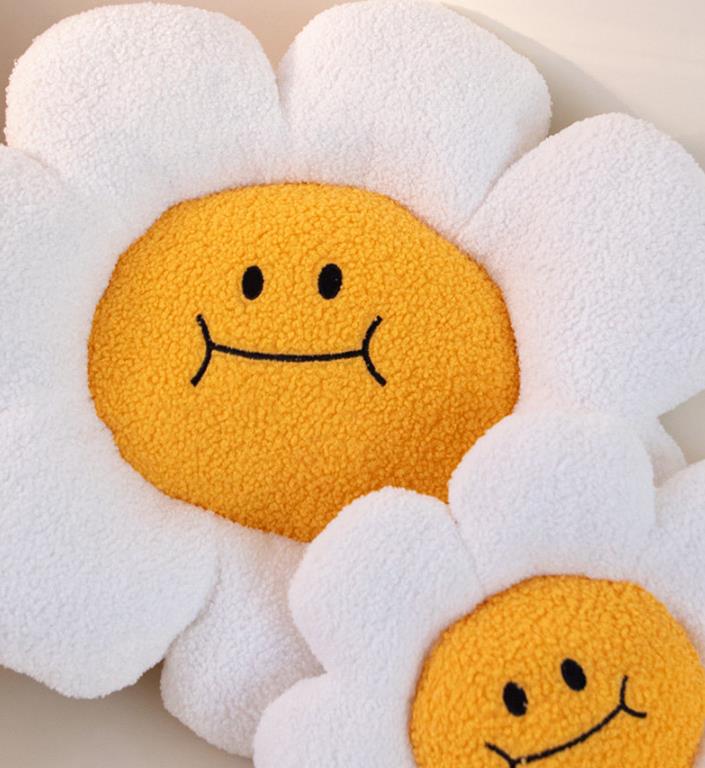 Cute Flower Chair Custom Plush Pillow Toys Christmas Home Decorations Back Cushion 11