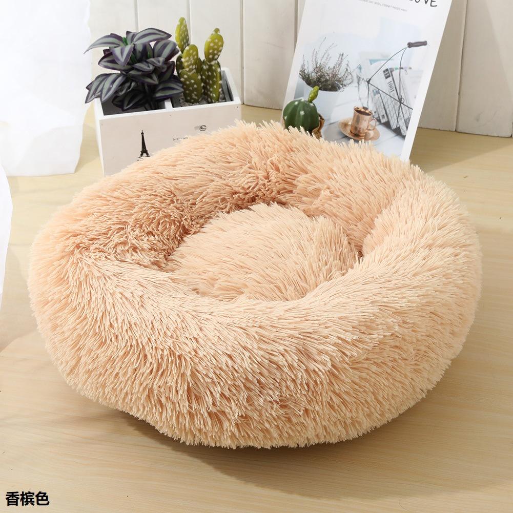 Ebay Shopify Drop Shipping via E-packet 40cm Long Plush Fur Dog Mat Super Soft Dog Pillow Bed for Cat 19