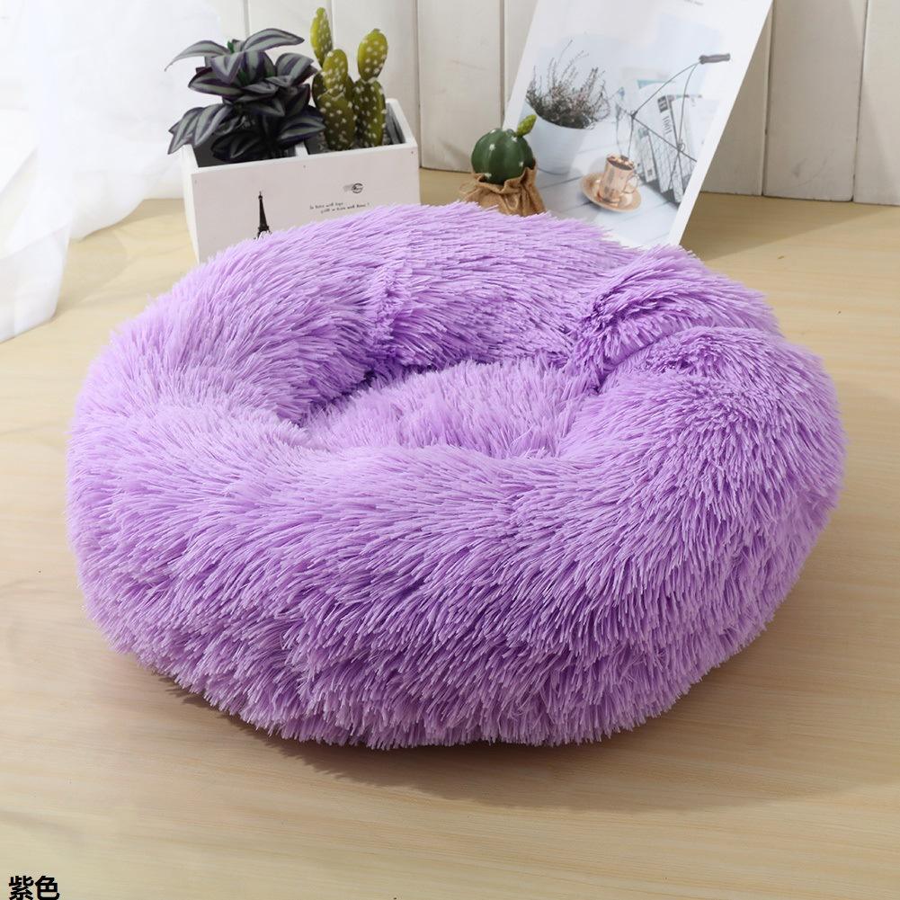 Ebay Shopify Drop Shipping via E-packet 40cm Long Plush Fur Dog Mat Super Soft Dog Pillow Bed for Cat 14