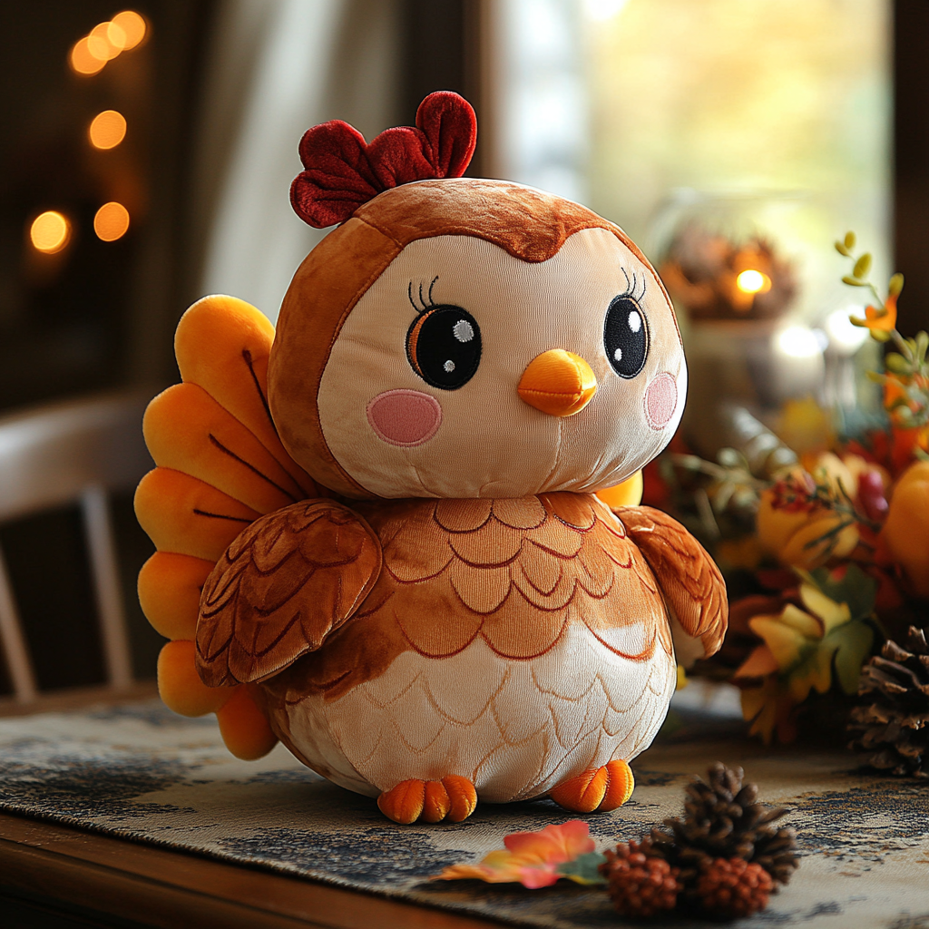 Custom And Wholesales Thanksgiving Funny Turkey Plush Stuffed Animal Toy Decor Party Favors stuffies 11