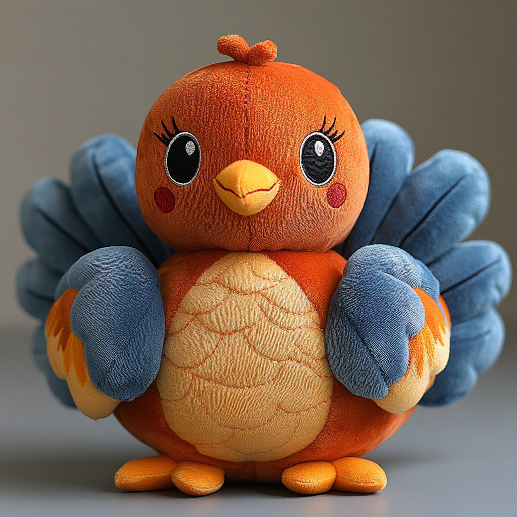 Custom And Wholesales Thanksgiving Funny Turkey Plush Stuffed Animal Toy Decor Party Favors stuffies 10