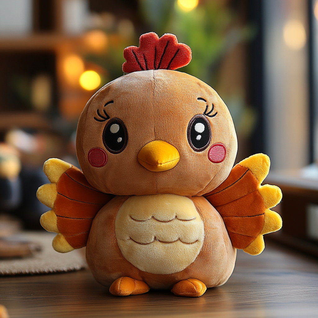 Custom And Wholesales Thanksgiving Funny Turkey Plush Stuffed Animal Toy Decor Party Favors stuffies 9