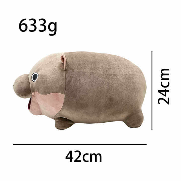 Wholesale  Moo Deng Plush Toy Simulation Hippo Stuffed Animal Home Decor Realistic HippoMoo Deng Peluche 10