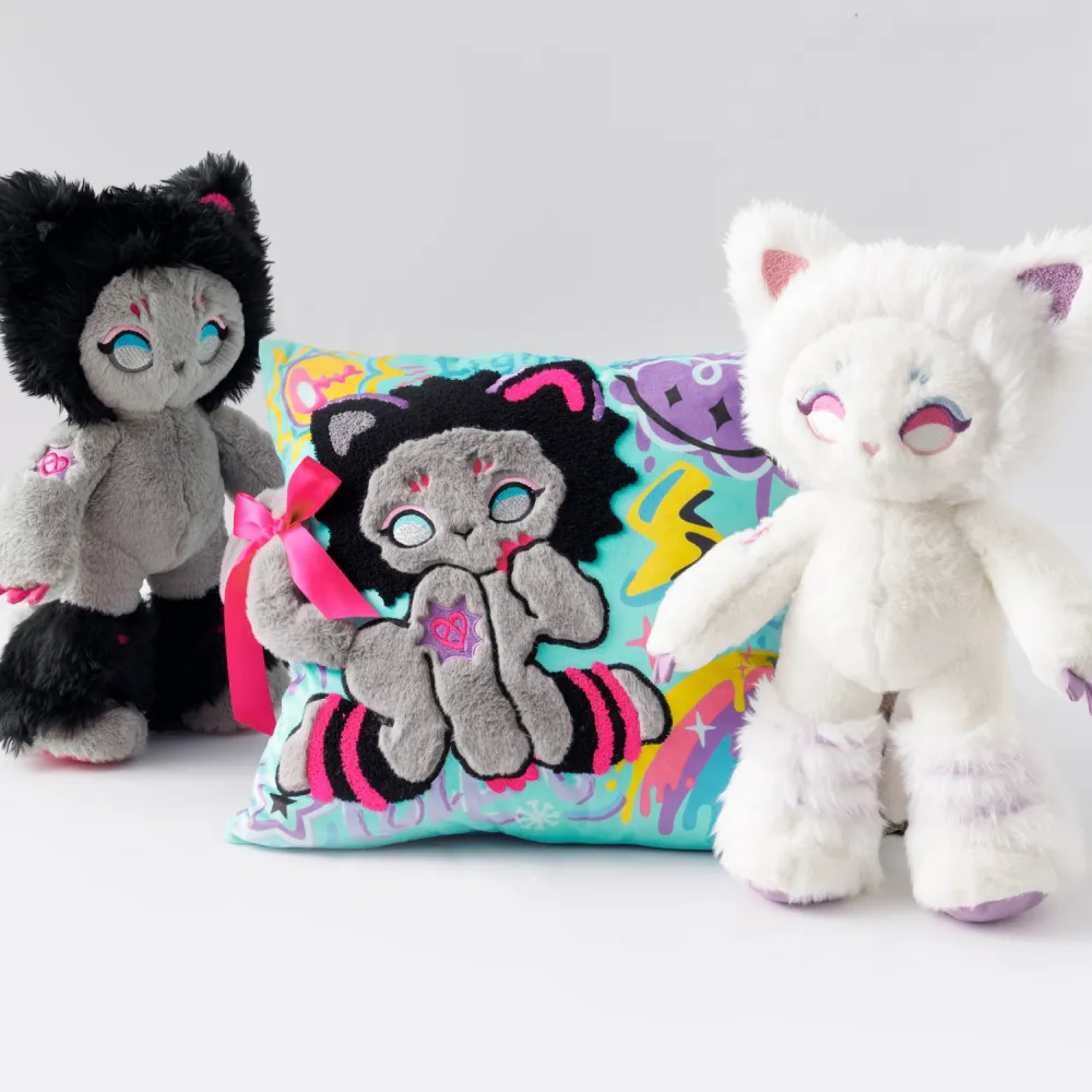 43 cm Sweetheart Cat Toy Doll Creative Design  Lovely Fluffy Forest Elf Plush Toys 11