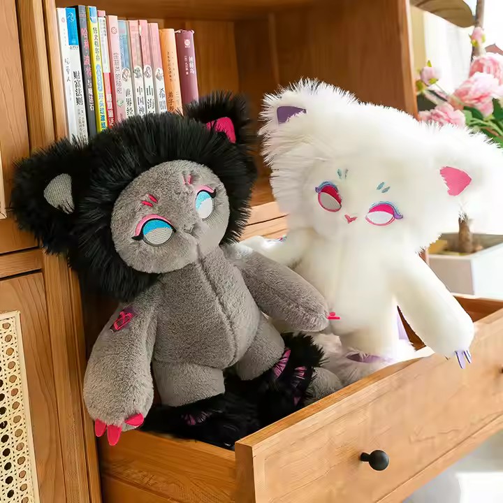 43 cm Sweetheart Cat Toy Doll Creative Design  Lovely Fluffy Forest Elf Plush Toys 9