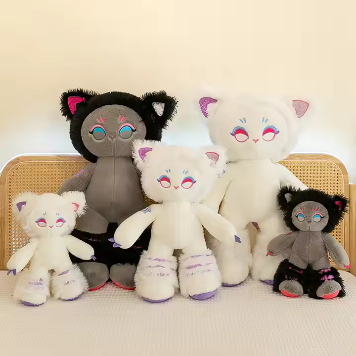 43 cm Sweetheart Cat Toy Doll Creative Design  Lovely Fluffy Forest Elf Plush Toys 8