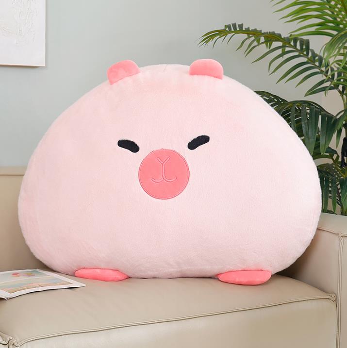 Pink Capybara Stuffed Animal Toys Pillow Plush Doll Brown Capybara Toy 8
