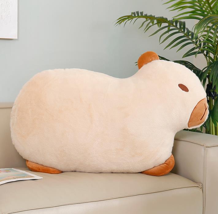 Pink Capybara Stuffed Animal Toys Pillow Plush Doll Brown Capybara Toy 10