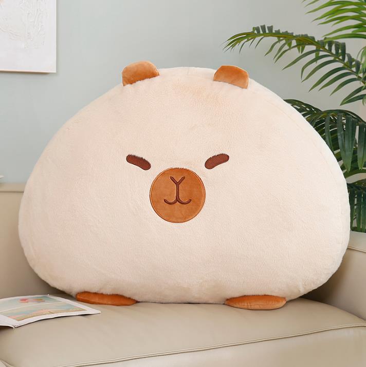 Pink Capybara Stuffed Animal Toys Pillow Plush Doll Brown Capybara Toy 13