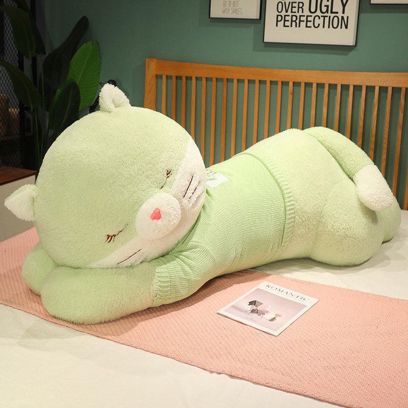 Toy cat plush Kawaii Stuffed new little soft funny plush toy cushion pillow 2