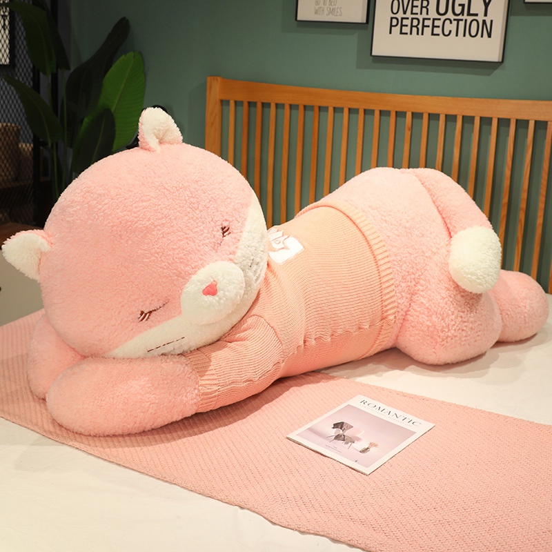 Toy cat plush Kawaii Stuffed new little soft funny plush toy cushion pillow 1