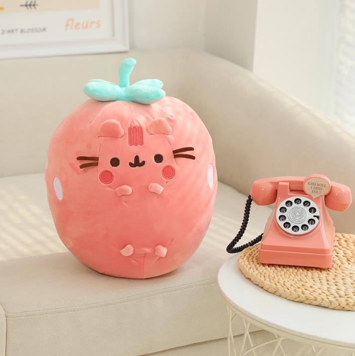 High Quality Customized Design Soft Plushie Kids Pillows Strawberry Pineapple Plushie Pillows 8