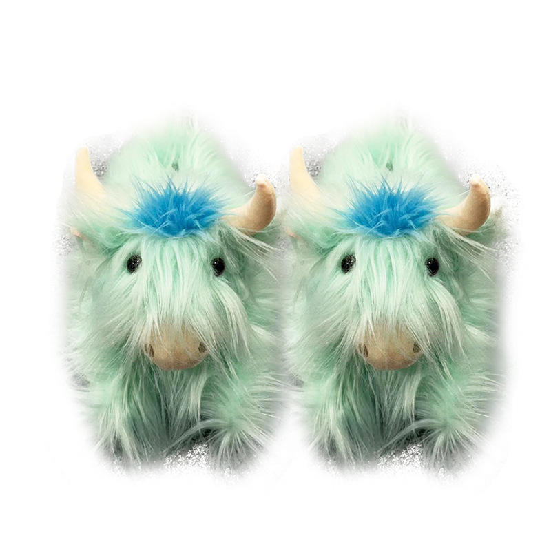Custom Cow Slippers Home Cotton Cute Indoor Slippers for Kids Cartoon Animal 16