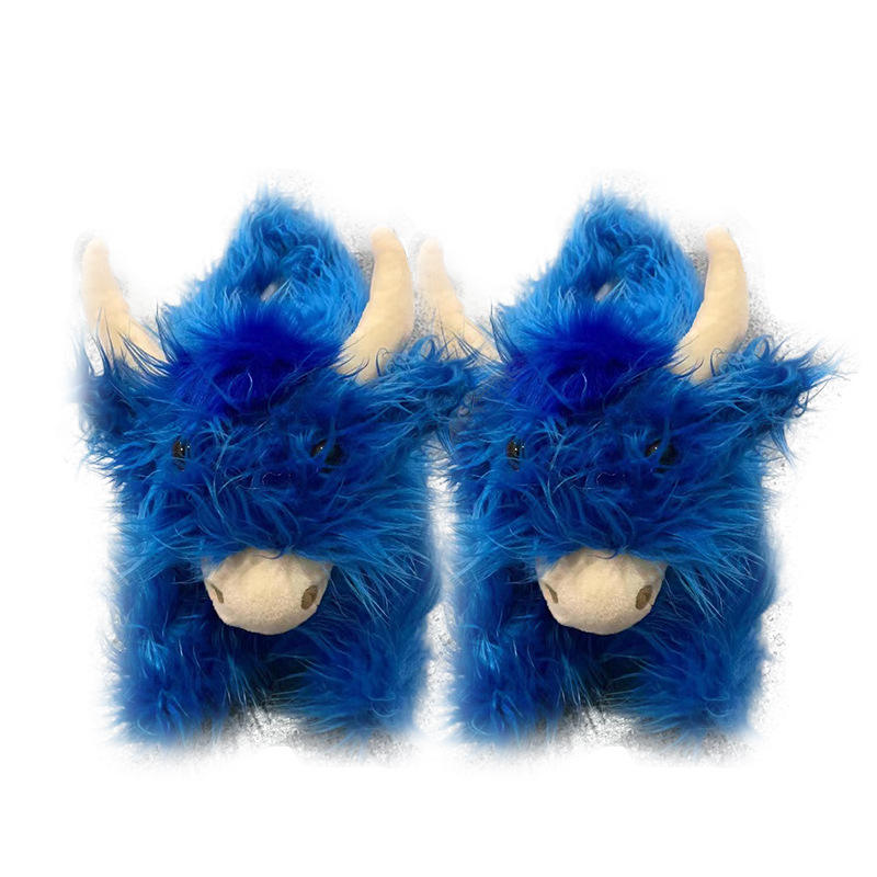 Custom Cow Slippers Home Cotton Cute Indoor Slippers for Kids Cartoon Animal 17