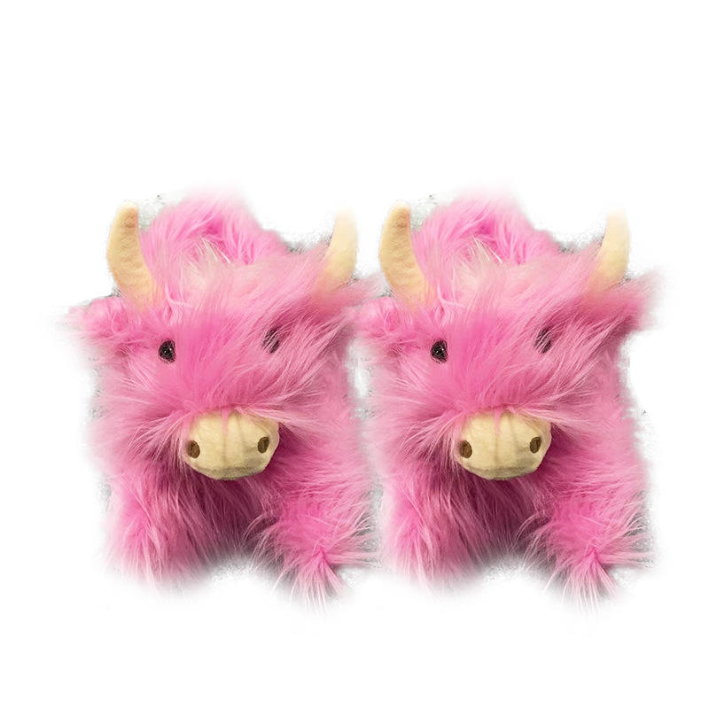 Custom Cow Slippers Home Cotton Cute Indoor Slippers for Kids Cartoon Animal 14