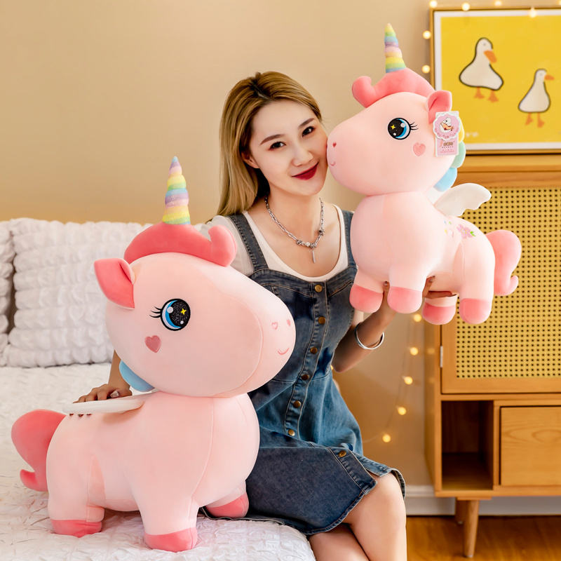 40cm Unicorn Plush Toy without Filling Skin Sleeping Plush Pillow Kawaii Valentine Gift for Girlfriend 18