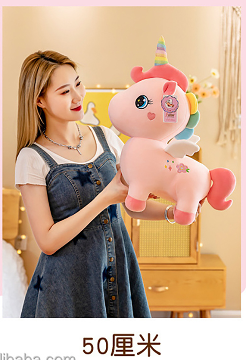 40cm Unicorn Plush Toy without Filling Skin Sleeping Plush Pillow Kawaii Valentine Gift for Girlfriend 10