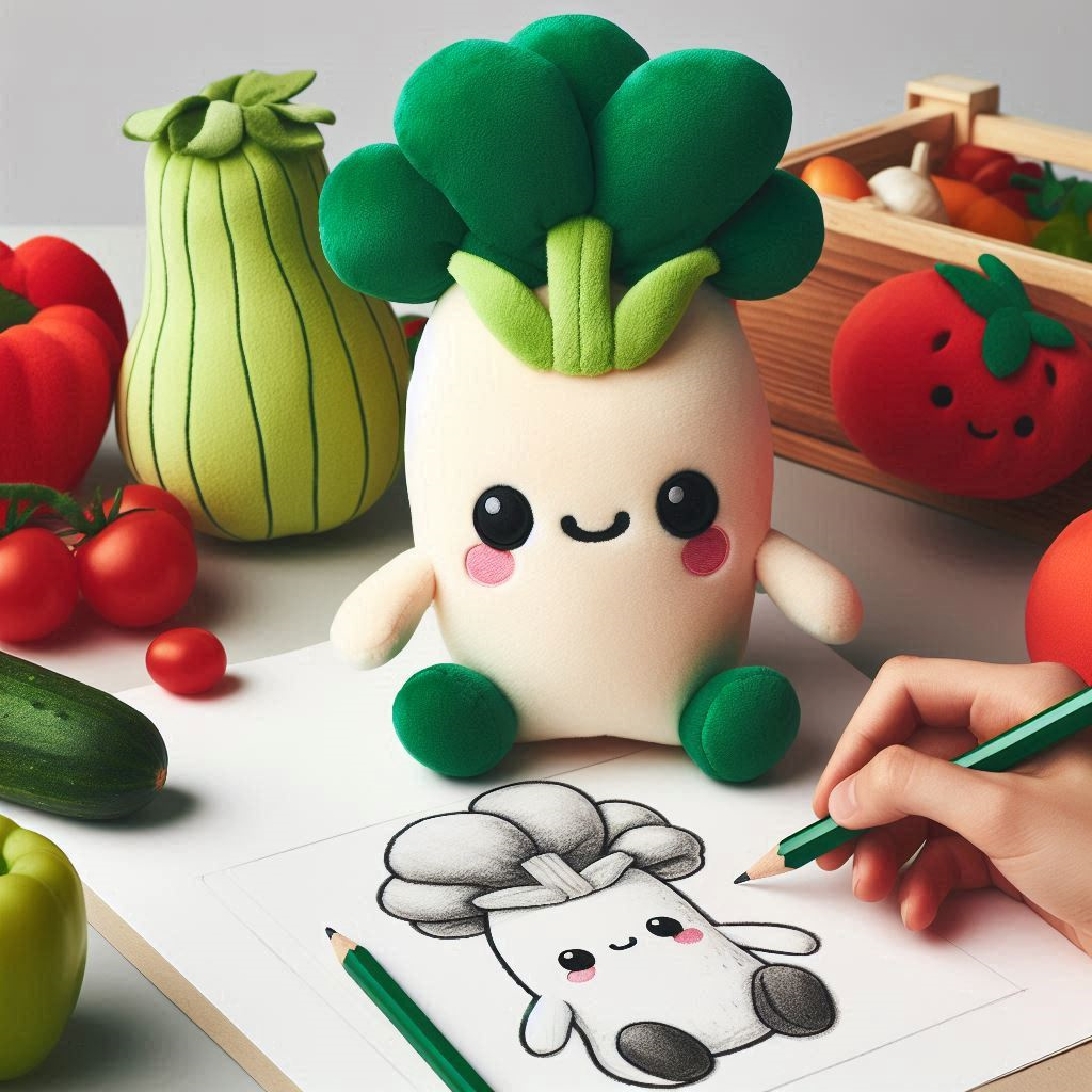 Custom Plush Toy Doll Promotional Plush Fruits and Vegetables Custom Plush Toy Doll Cuddly Toys Plush 12