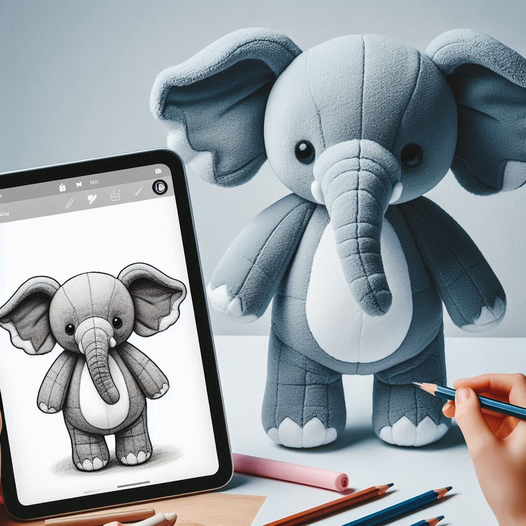 Custom Stuffed Plush Toy Cute Children Toy Pink Elephant Plush Kawaii Stuffed Animal Plush 11