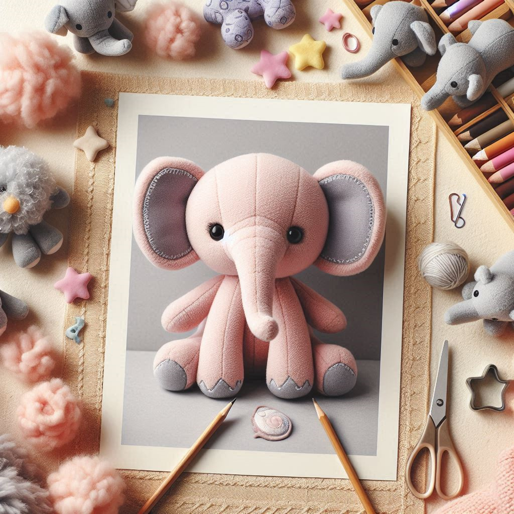Custom Stuffed Plush Toy Cute Children Toy Pink Elephant Plush Kawaii Stuffed Animal Plush 9