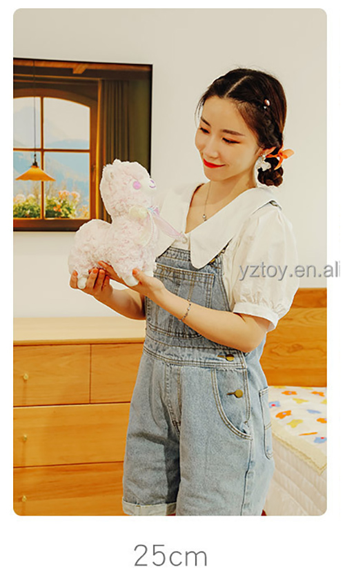 Gift for Kids and Children Lamb Alpaca Plush Toy 9