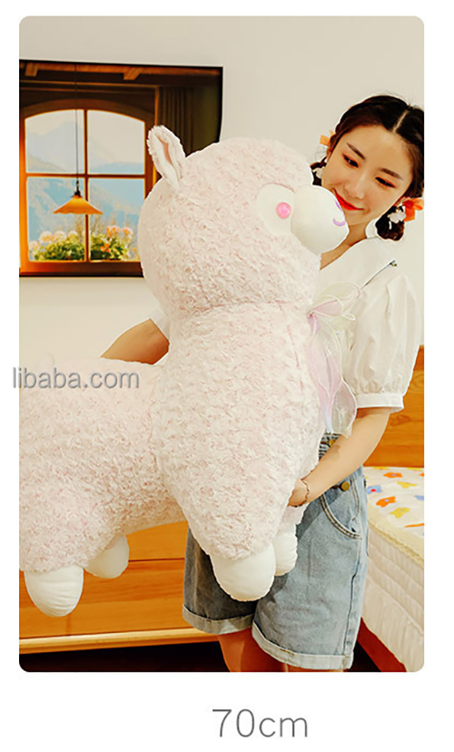 Gift for Kids and Children Lamb Alpaca Plush Toy 7