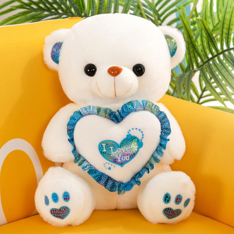 Valentine Day Teddy Bear with Heart 30cm Soft Personalized Teddy Bear 14