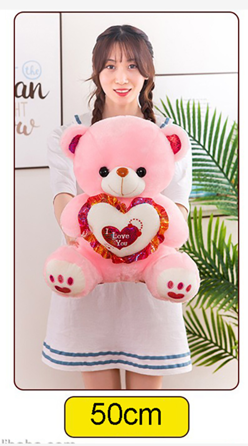 Valentine Day Teddy Bear with Heart 30cm Soft Personalized Teddy Bear 11