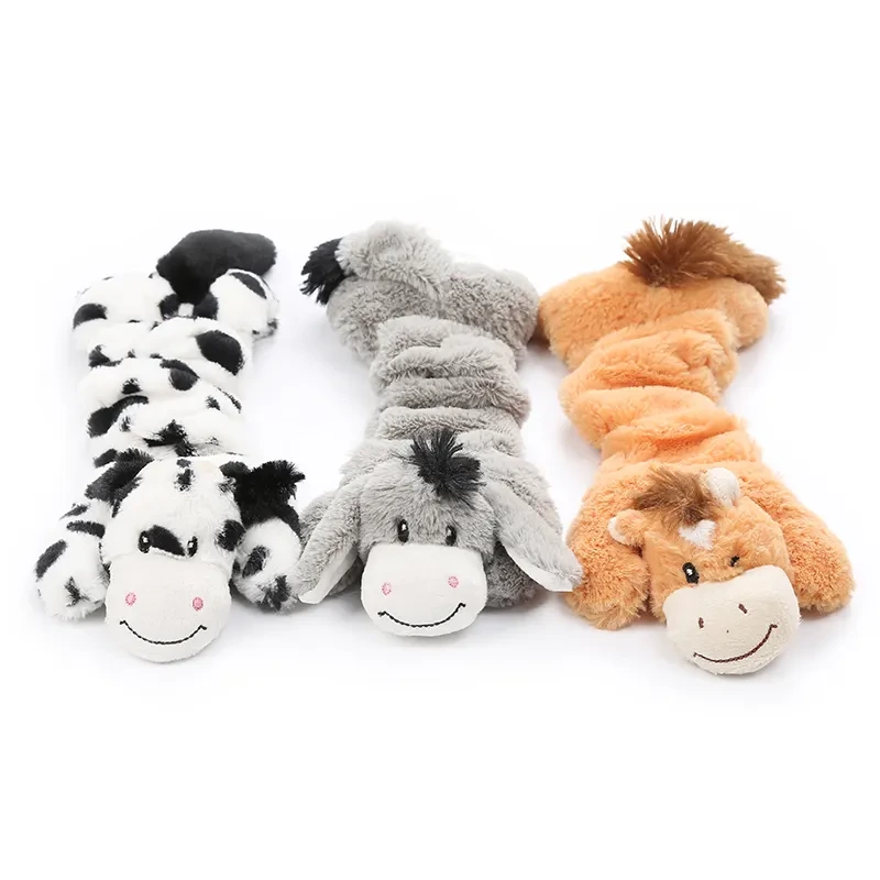 Nibbling Sound Dog Squeaky Toy Pet Supplies Pet Toys Crinkle No Stuffing Animals Dog Plush Chew Interactive Toys For Cat 1
