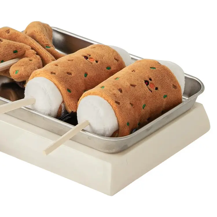 New Upgraded Chewing Dog Toys Nose Work Potato Chips Slow Feeding Interactive Plush Dog Puzzle Cat Toy 2