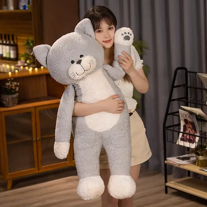 Wholesale Stuffed Animal Plush Doll Creative Cat Lovely Toys For Children 4