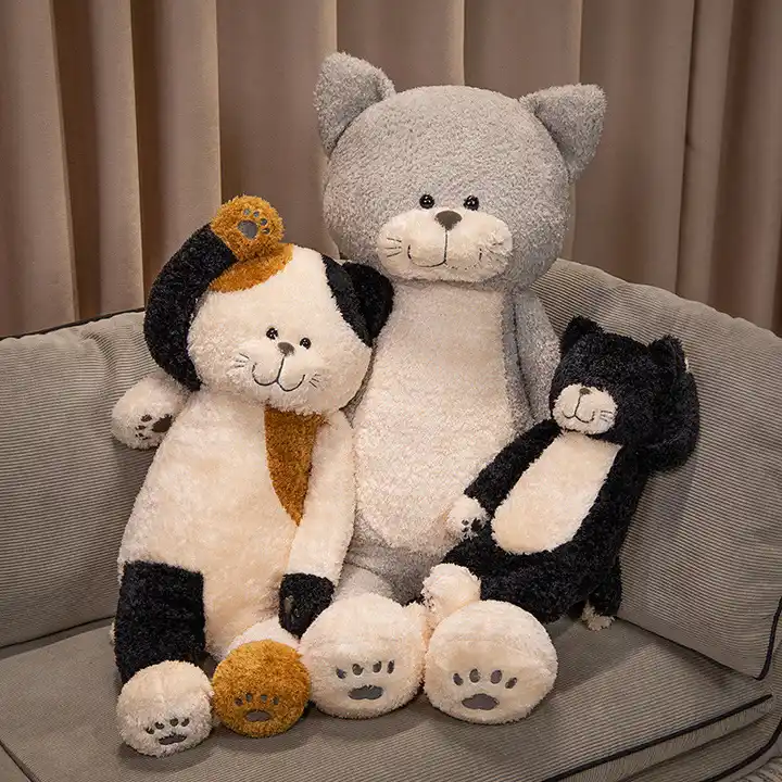 Wholesale Stuffed Animal Plush Doll Creative Cat Lovely Toys For Children 6