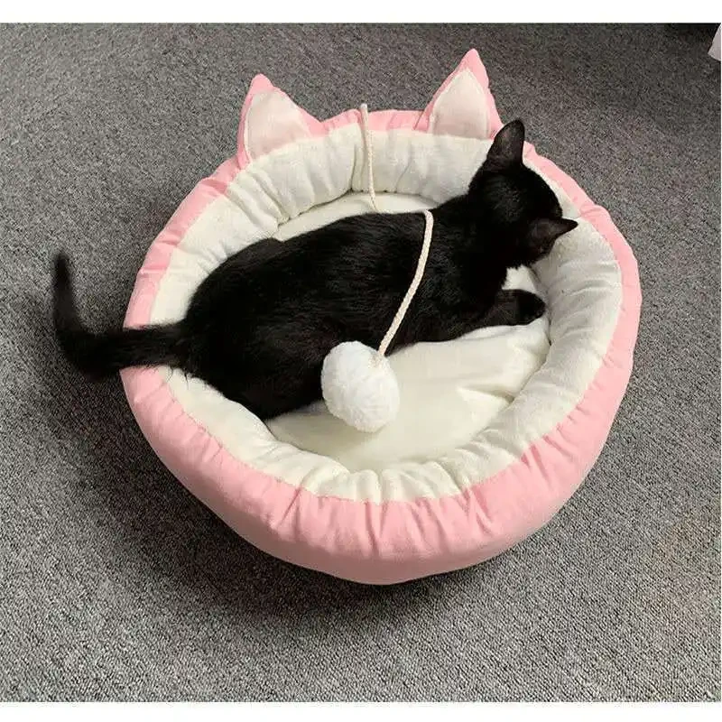 Pet Nest Cat Mat Cat Nest Autumn Dog Nest Cat Bed Pet Supplies plush bed 1