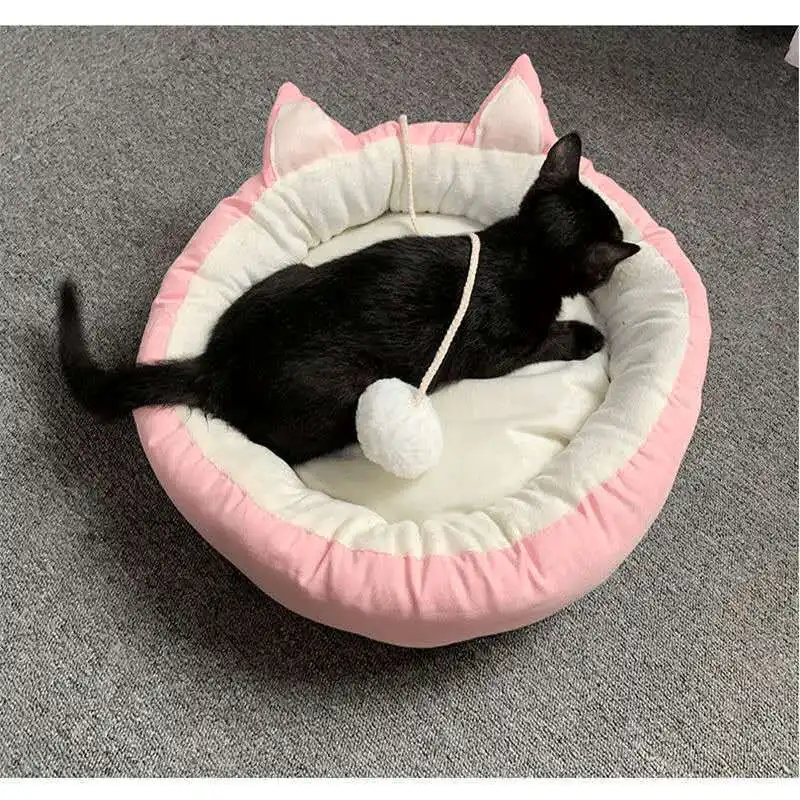 Pet Nest Cat Mat Cat Nest Autumn Dog Nest Cat Bed Pet Supplies plush bed 3