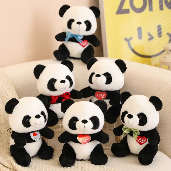 New Cute Stuffed Animal Plush Doll Delicate Panda Decoration Gift 5