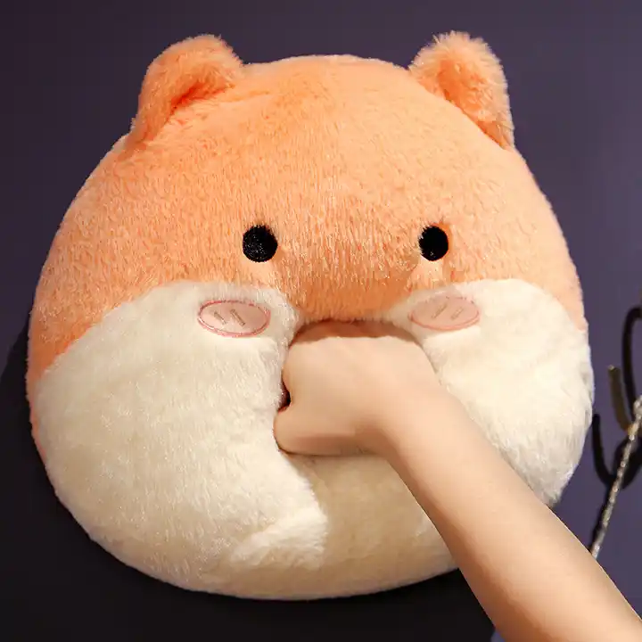 Wholesale Stuffed Animal Plush Toys Pillow Cute Cat Dog Rabbit Plush Pillow Home Decoration 4