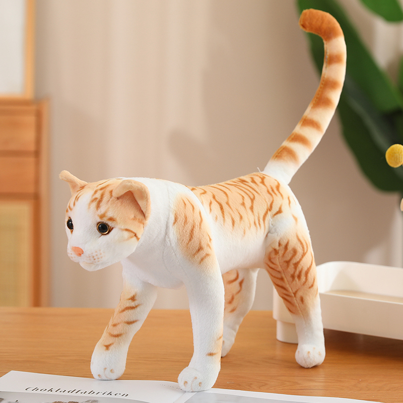 Eco friendly Custom Simulation pet cat plush doll1 3