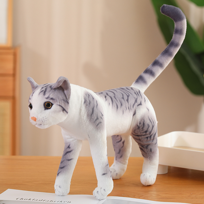 Eco friendly Custom Simulation pet cat plush doll1 2