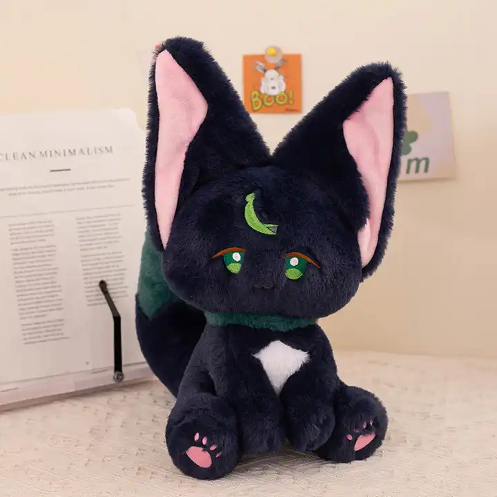 Anime Plush Toy Wholesale Cartoon Scaramouche Genshin Impact Cat 3