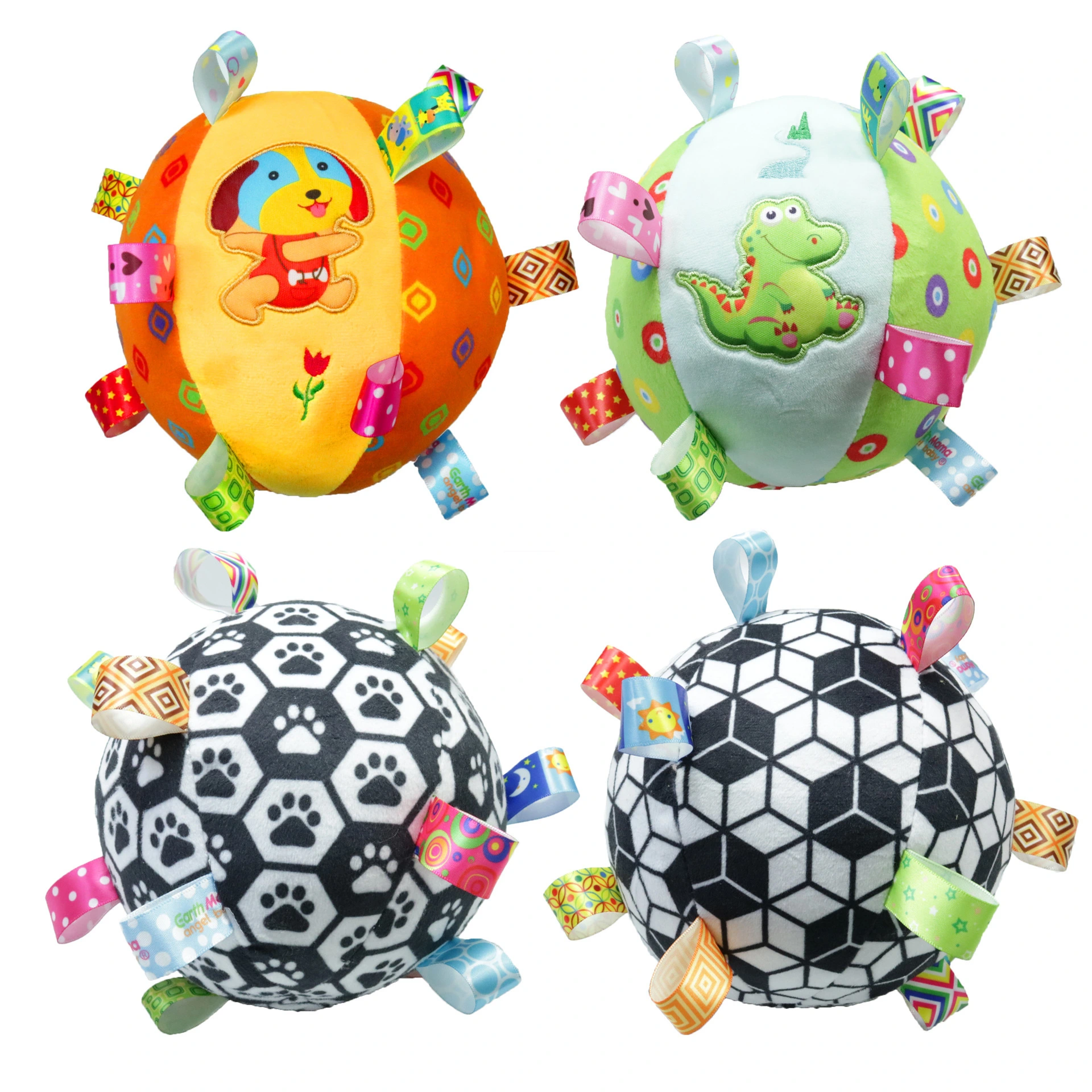 Cute ball plush bell ball cat dog toy sound toy pet product pet chew toys 1