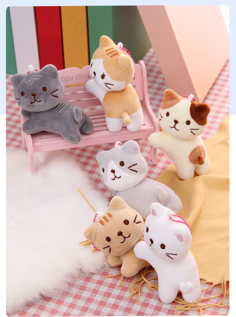 Customized Plush cat backpack pendant manufacturers From China | Yortoob 15