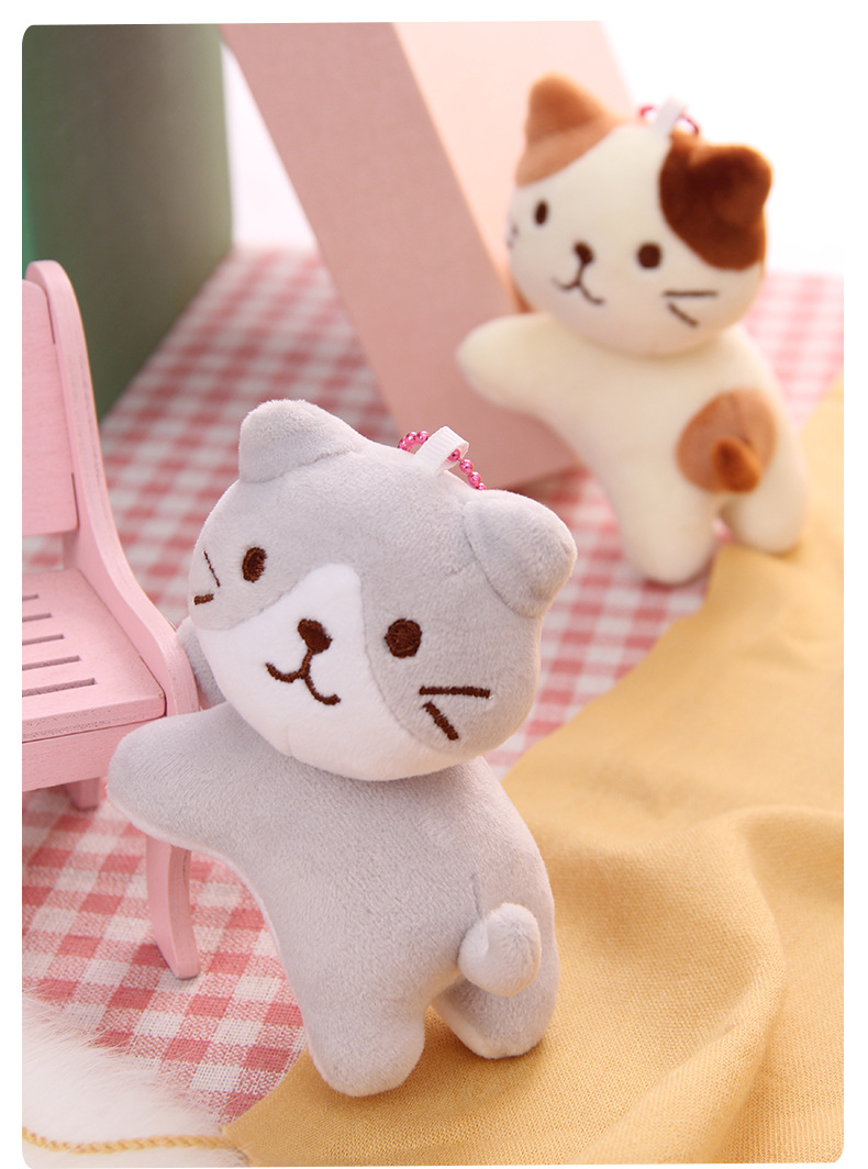 Customized Plush cat backpack pendant manufacturers From China | Yortoob 18