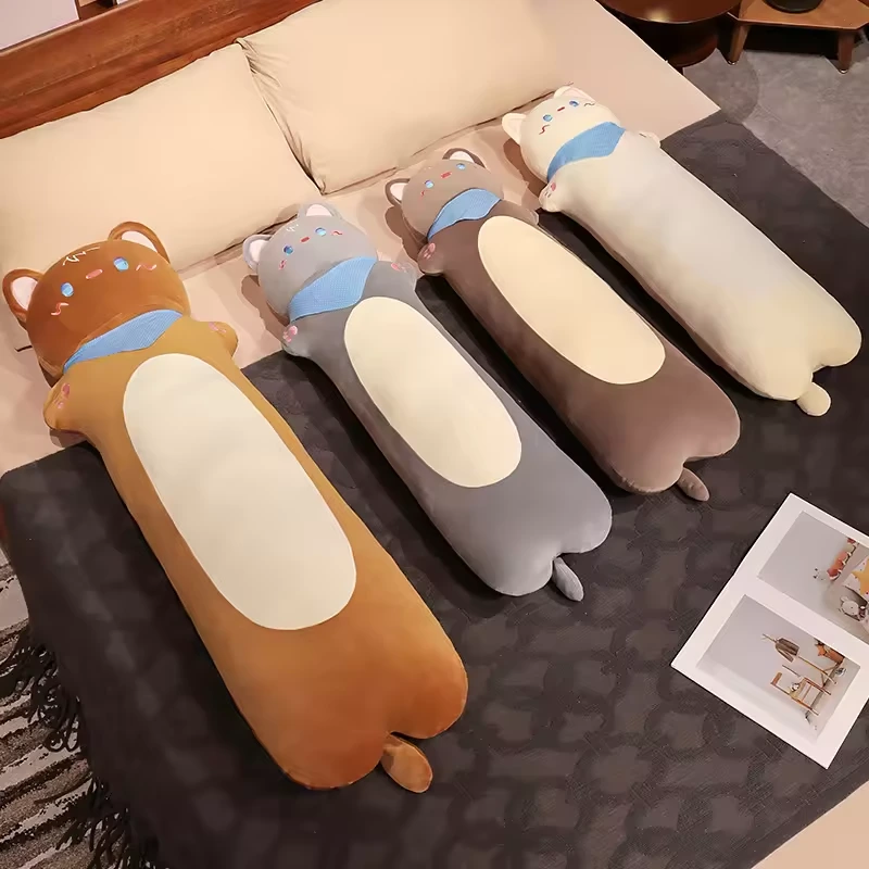 Stuffed cut cat cup cat pillow anime soft interested pillow1 1